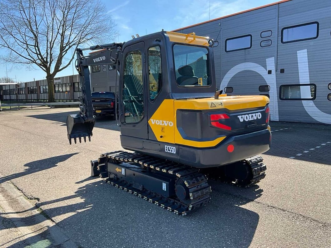 2017 Volvo EC55D Mini Excavator