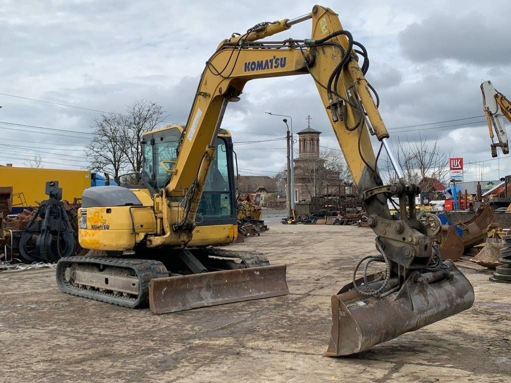 2008 Komatsu PC88MR6 Mini Excavator