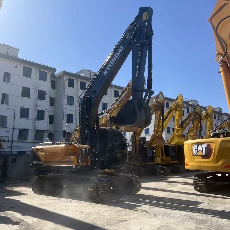 2023 Hyundai R220LS-9S Crawler Excavator