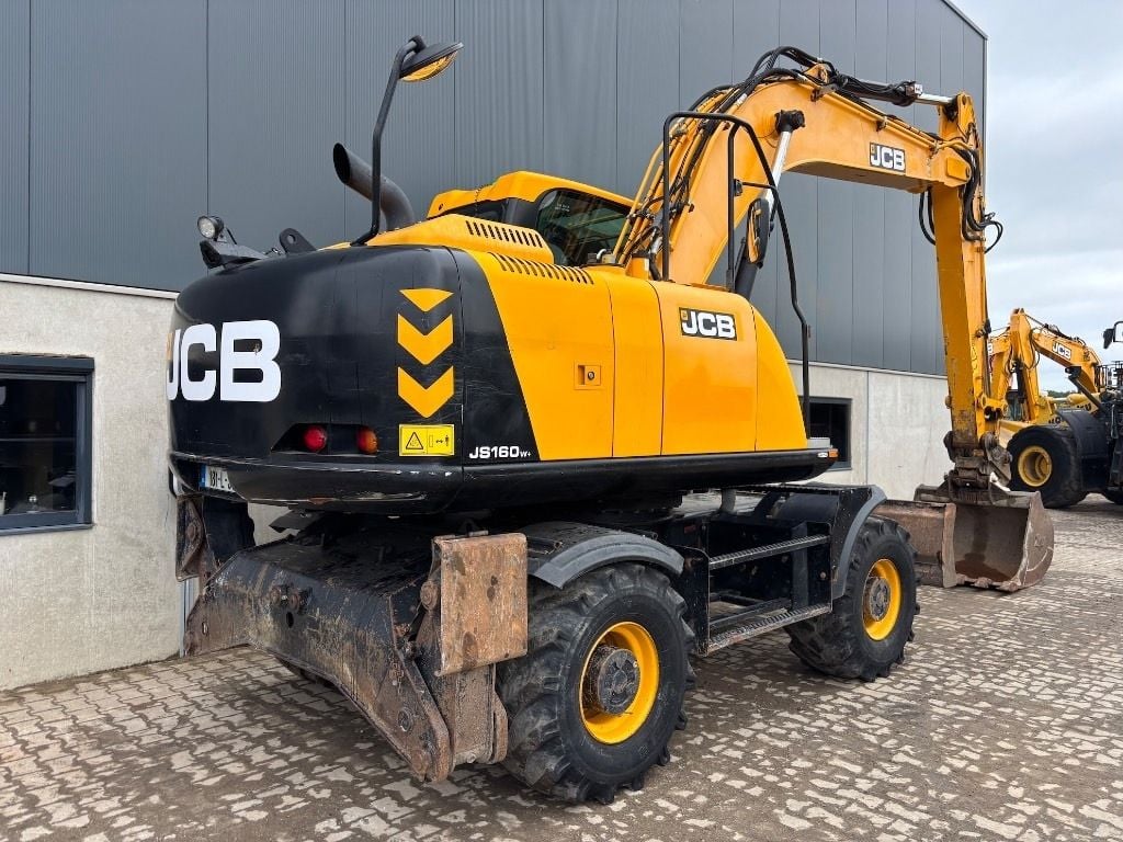 2018 JCB JS145W Wheel Excavator