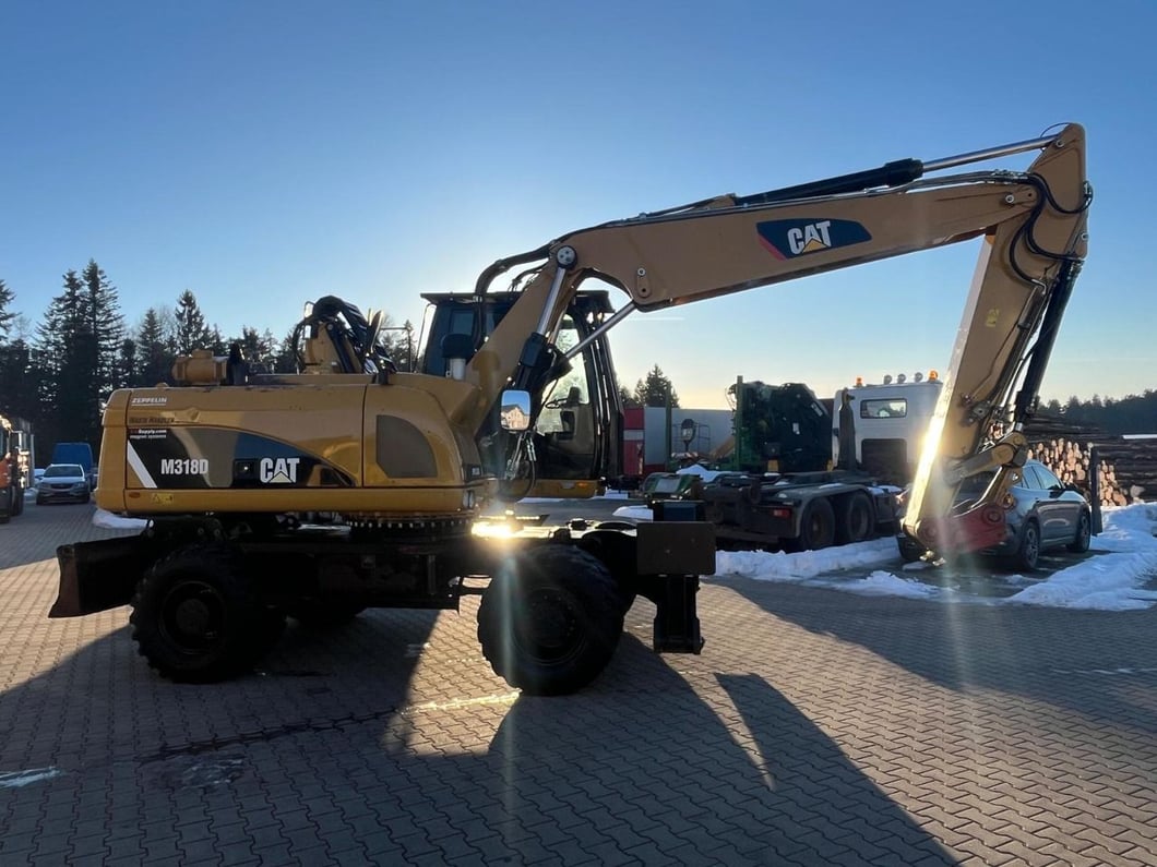 2013 Caterpillar M318D Wheel Excavator