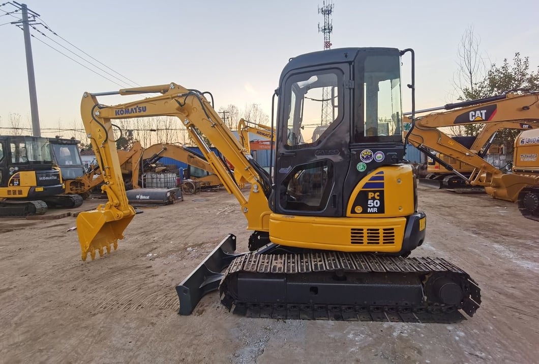 2021 Komatsu PC50MR Mini Excavator