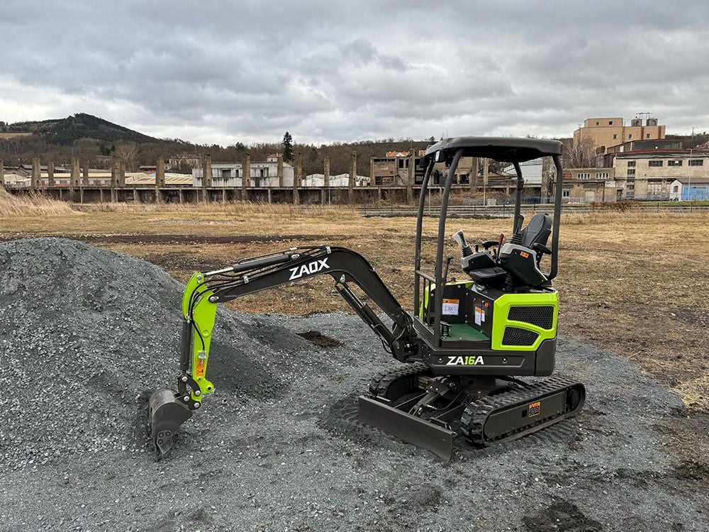2025 Zaox ZA16A Mini Excavator