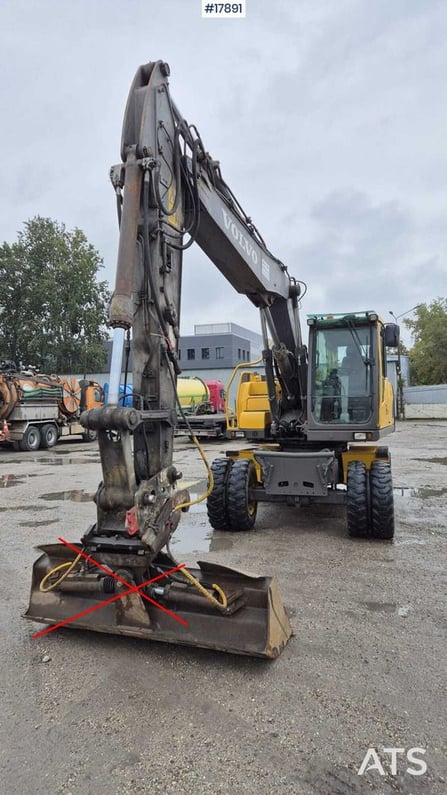 2009 Volvo EW160C Wheel Excavator