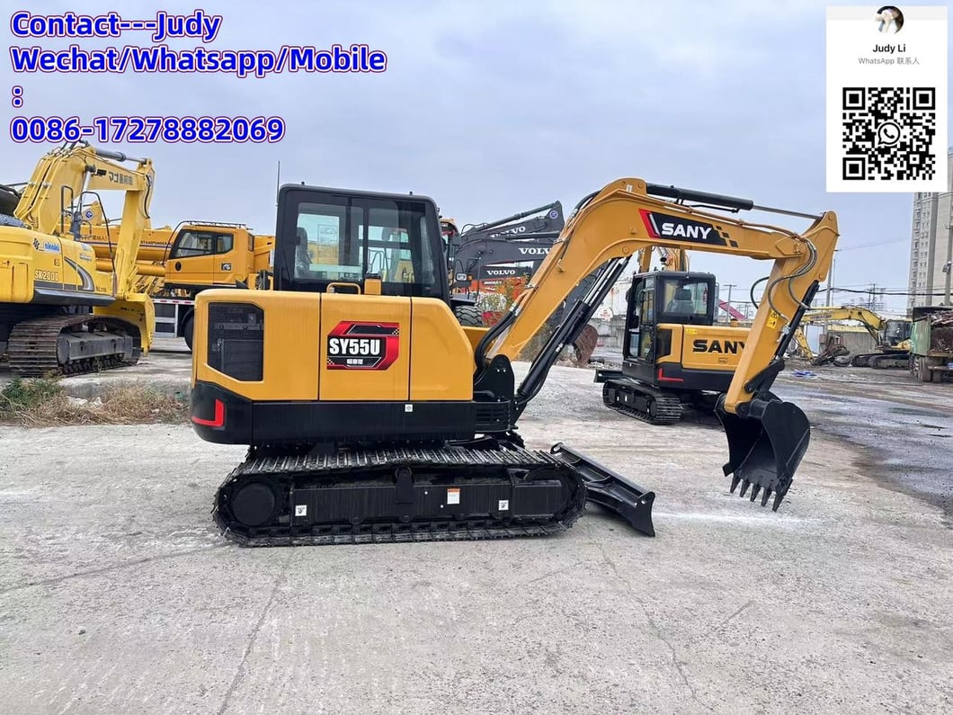 2026 Sany SY55U Mini Excavator