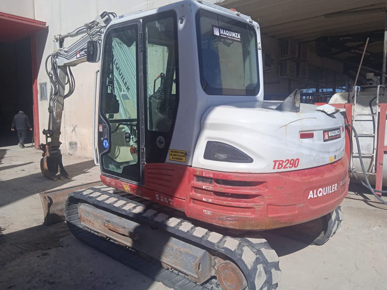 2017 Takeuchi TB290 Mini Excavator