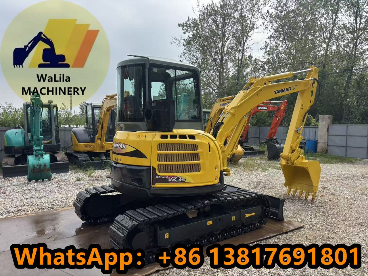 2023 Yanmar VIO55 Mini Excavator