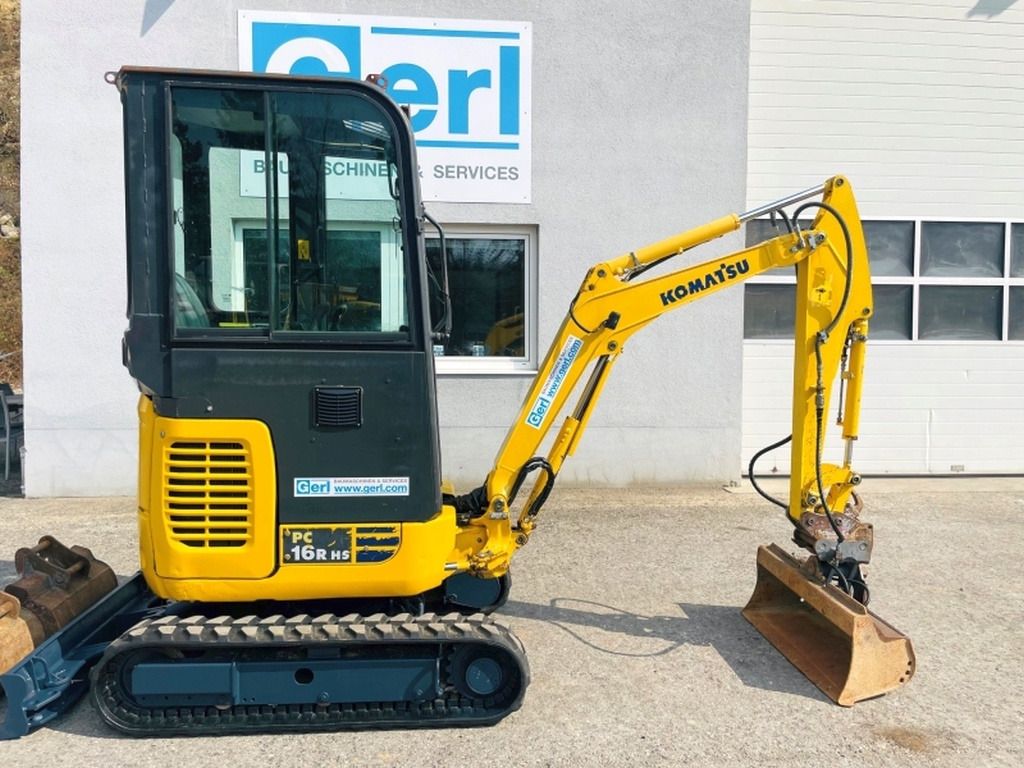 2014 Komatsu PC16R-3HS Mini Excavator