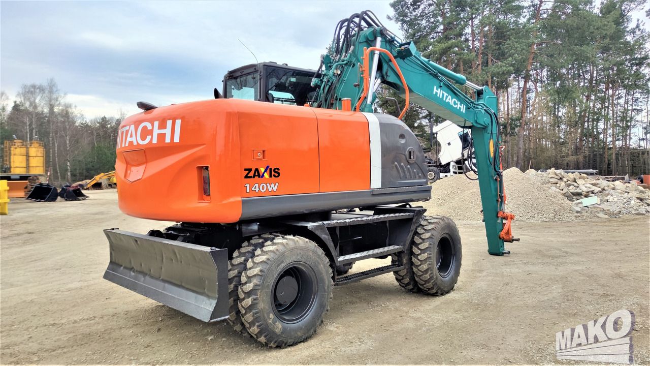 2012 Hitachi ZX140W-3 Wheel Excavator