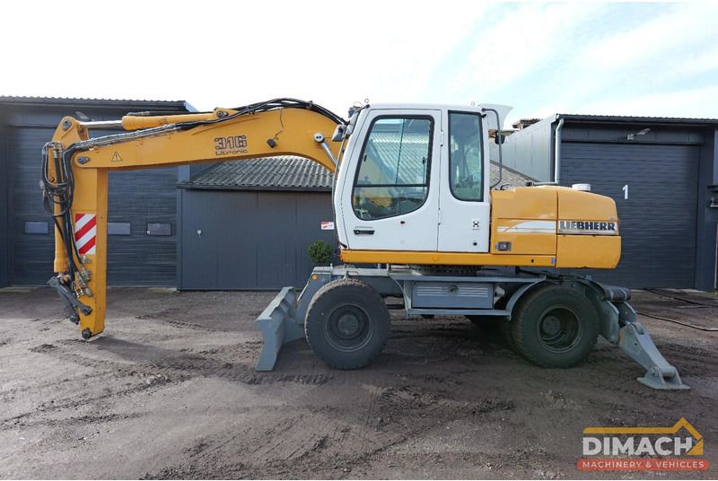 Liebherr A316 Mono Boom - Blade + Outriggers - Air Conditioning - Deutz Engine - Extra Functions - 4X4 - As New!! DM1164 (2005)