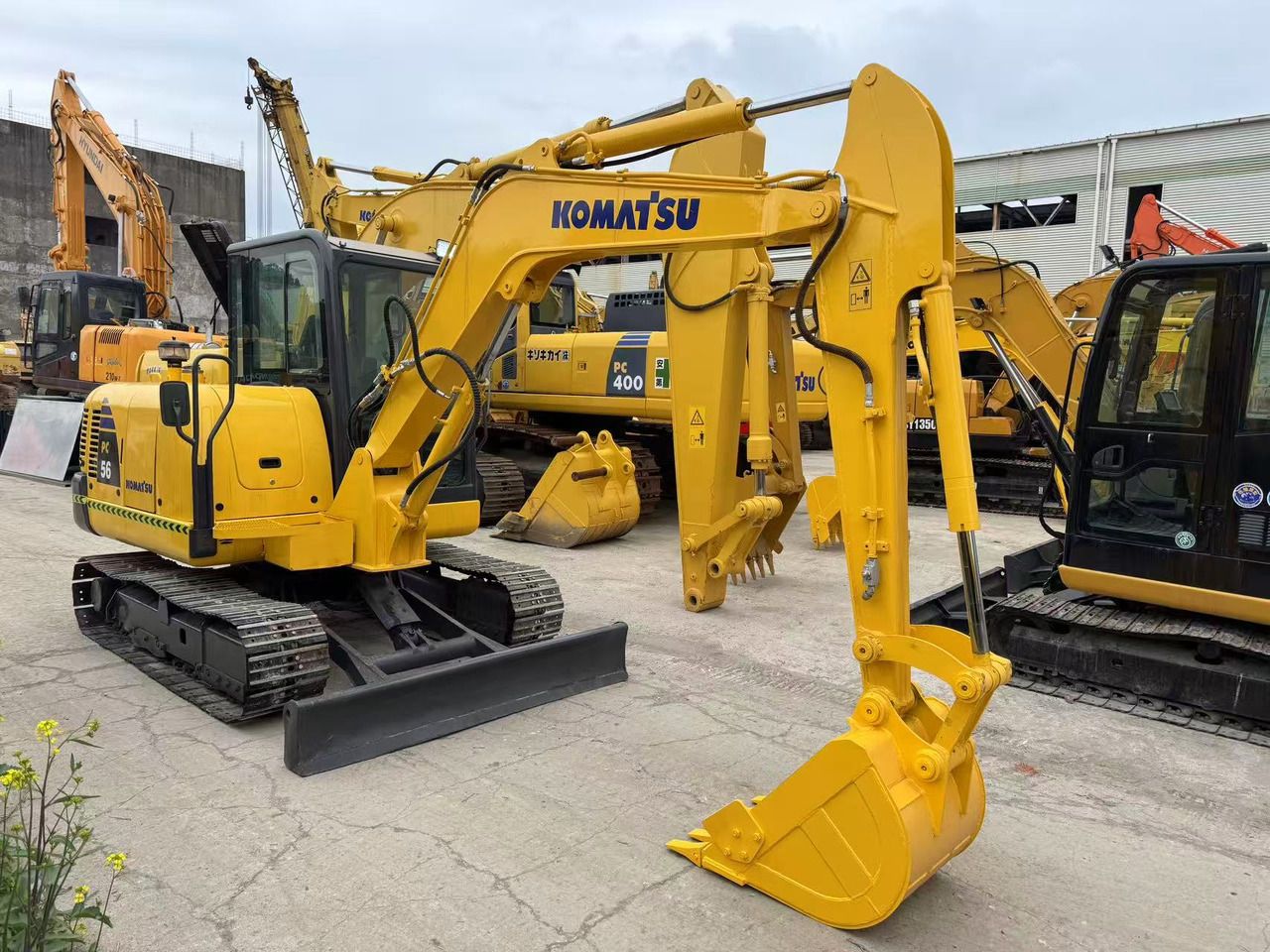 2020 Komatsu PC56 Mini Excavator