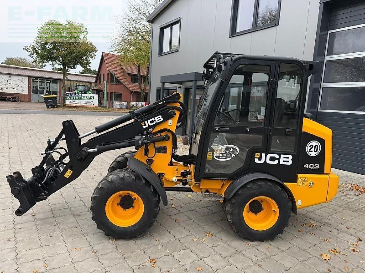2022 JCB 403 SMART POWER HIGH LIFT Mini Excavator