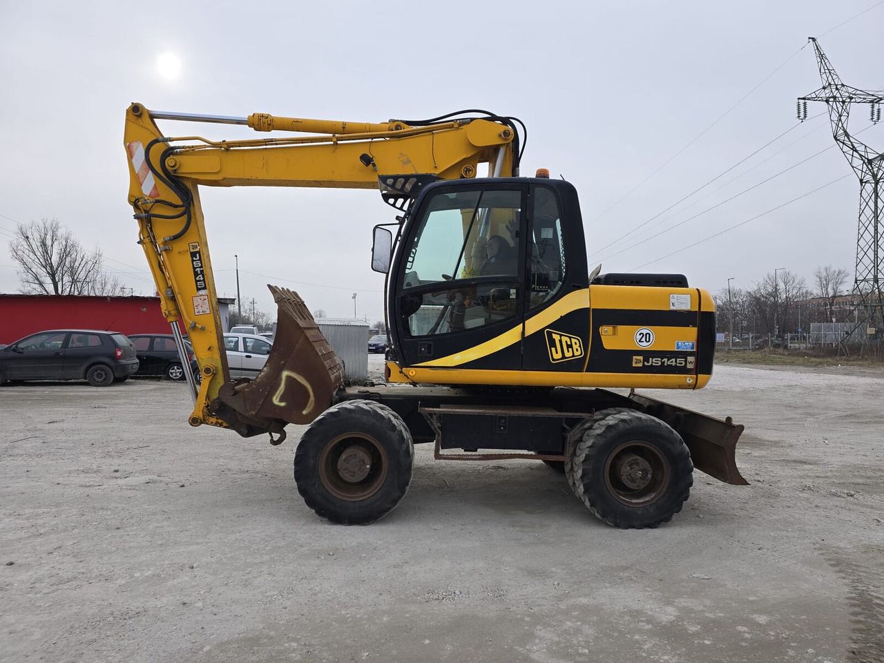 2007 JCB JS145W Wheel Excavator