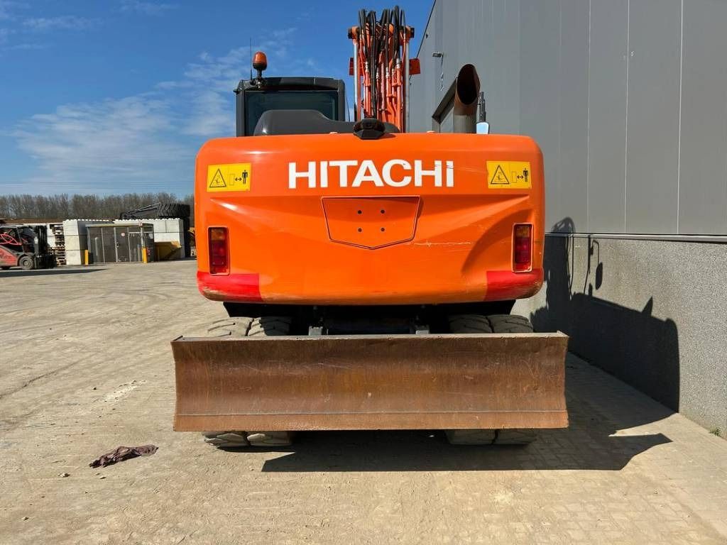2015 Hitachi ZX140W-5 Wheel Excavator