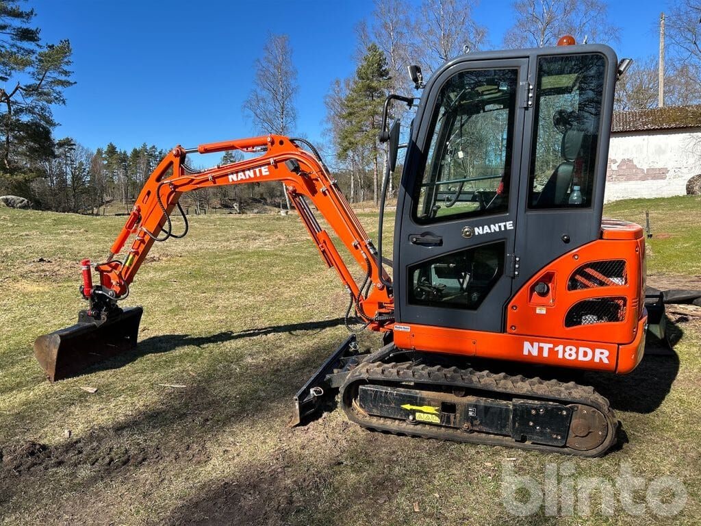 2022 Nante NT 18 DR Crawler Excavator