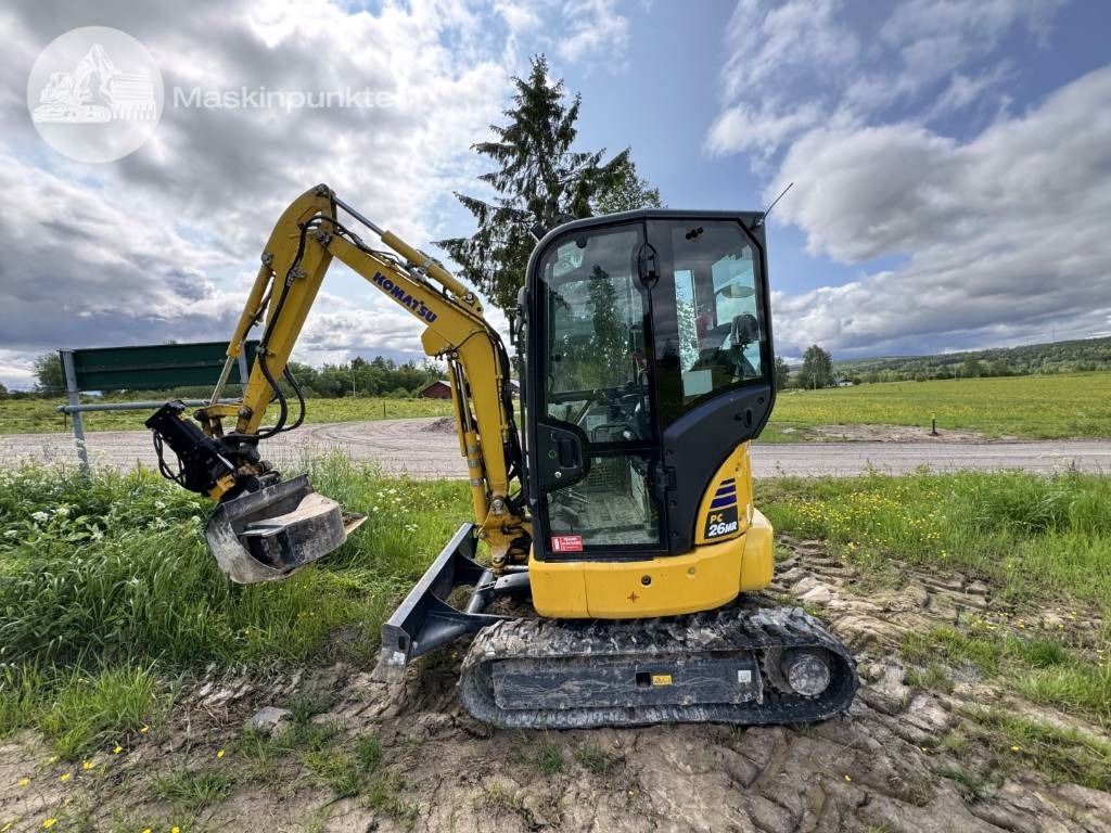 2022 Komatsu PC26 MR Mini Excavator