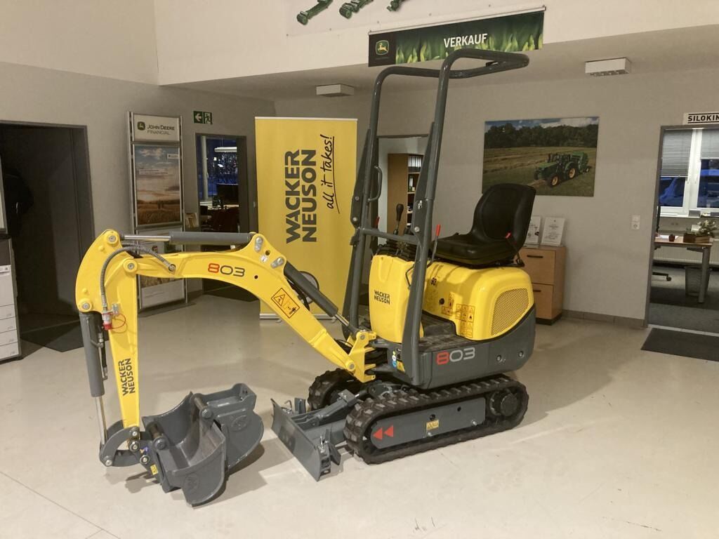 2022 Wacker Neuson 803 Mini Excavator
