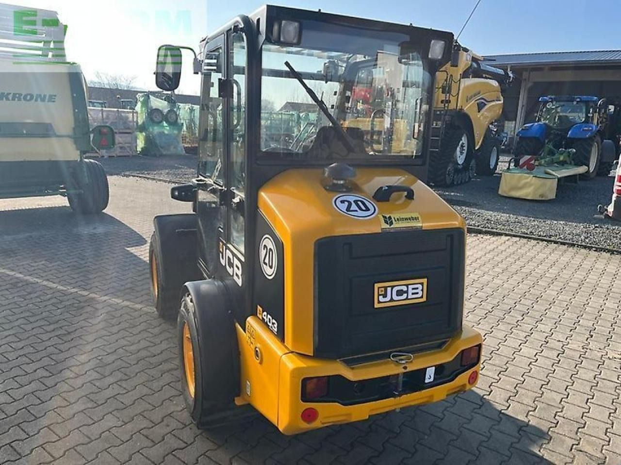 2023 JCB 403 AGRI Mini Excavator