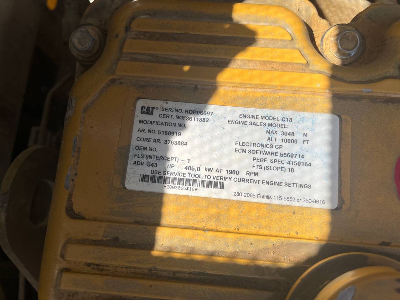 2019 Caterpillar 390F Crawler Excavator