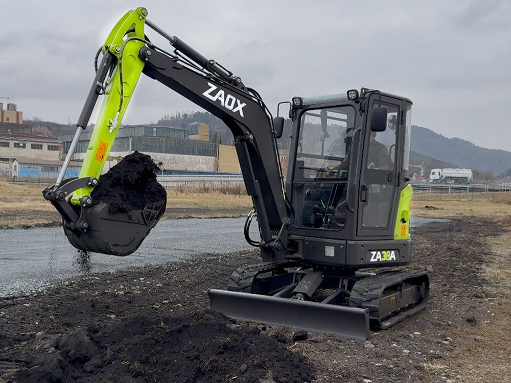 2025 Zaox ZA38A Mini Excavator