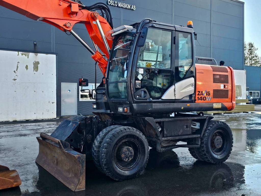 2015 Hitachi ZX140W-5 Wheel Excavator