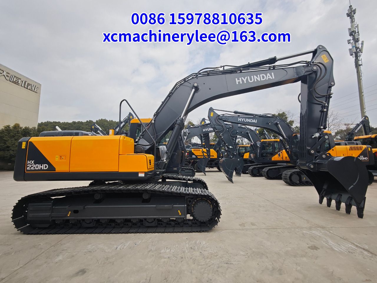 2025 Hyundai HX220HD Crawler Excavator