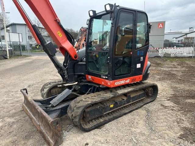 2018 Kubota KX080-4ALPHA Mini Excavator