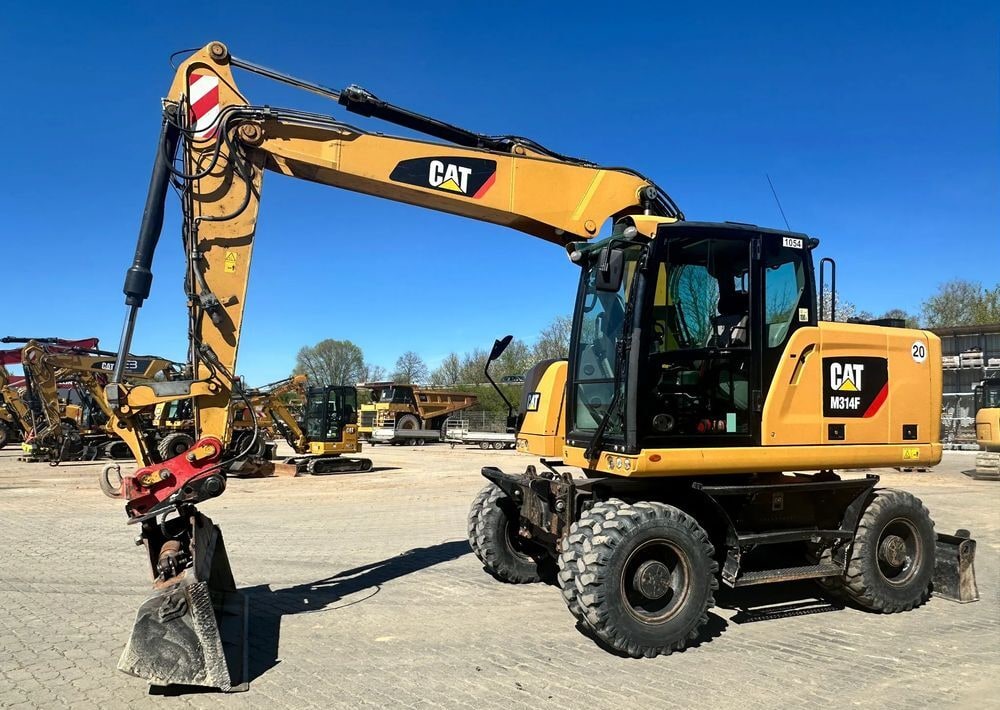 2018 Caterpillar M314F Wheel Excavator