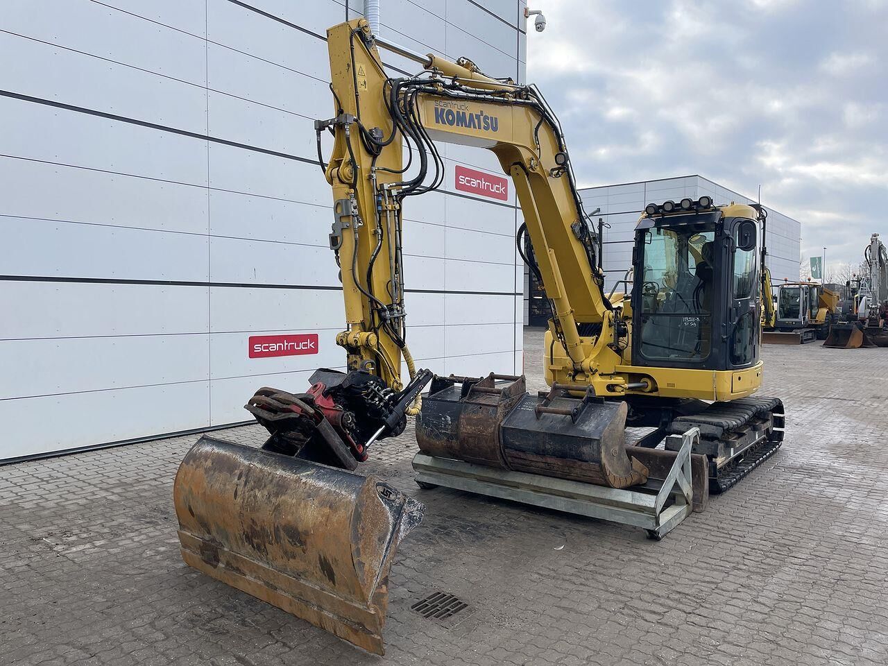 2020 Komatsu PC88MR-10 Mini Excavator