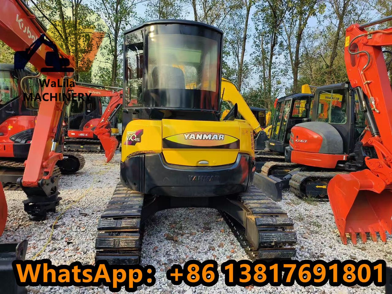2023 Yanmar VIO 45 Mini Excavator