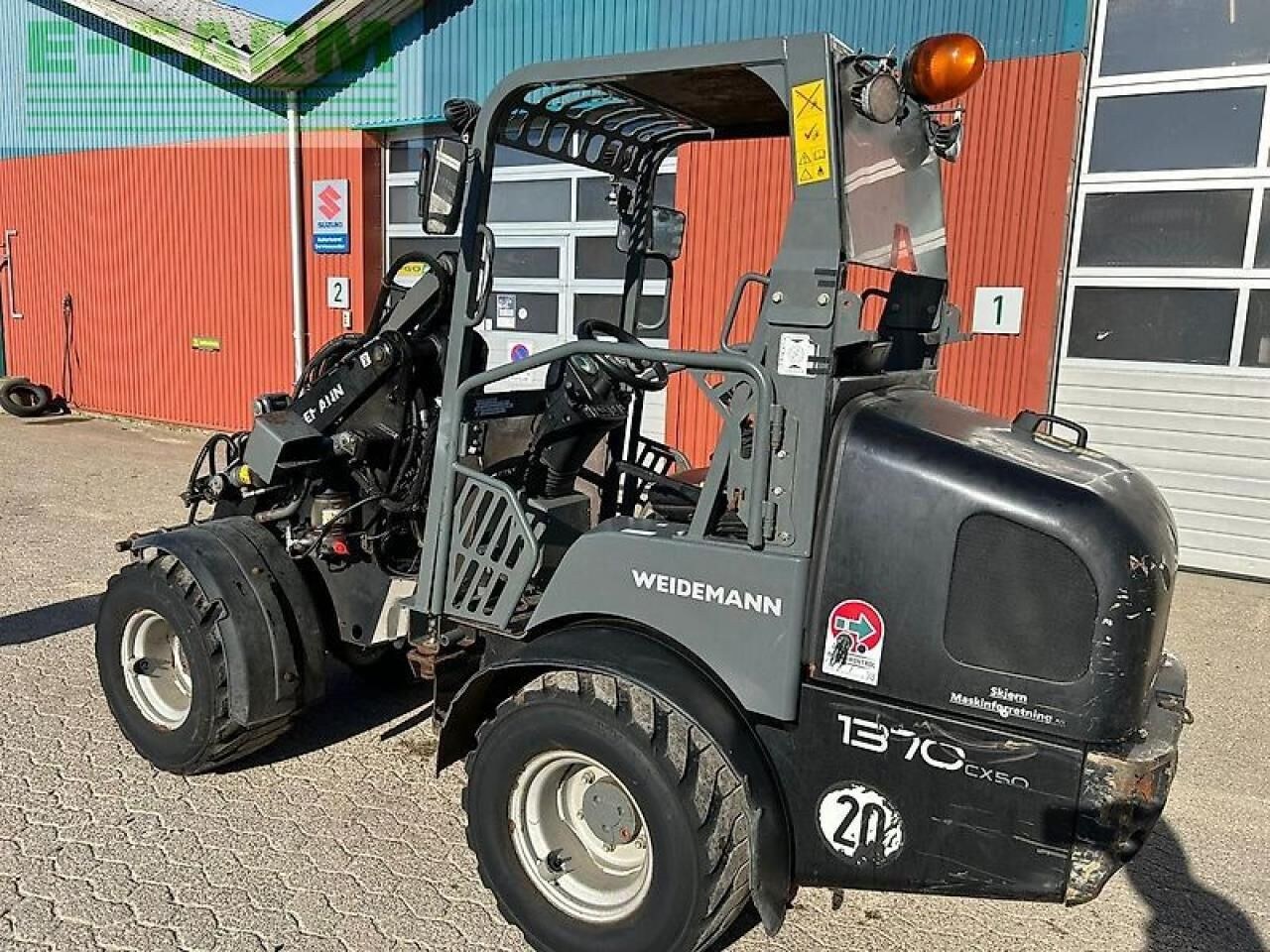 2016 Weidemann 1370 CX Mini Excavator