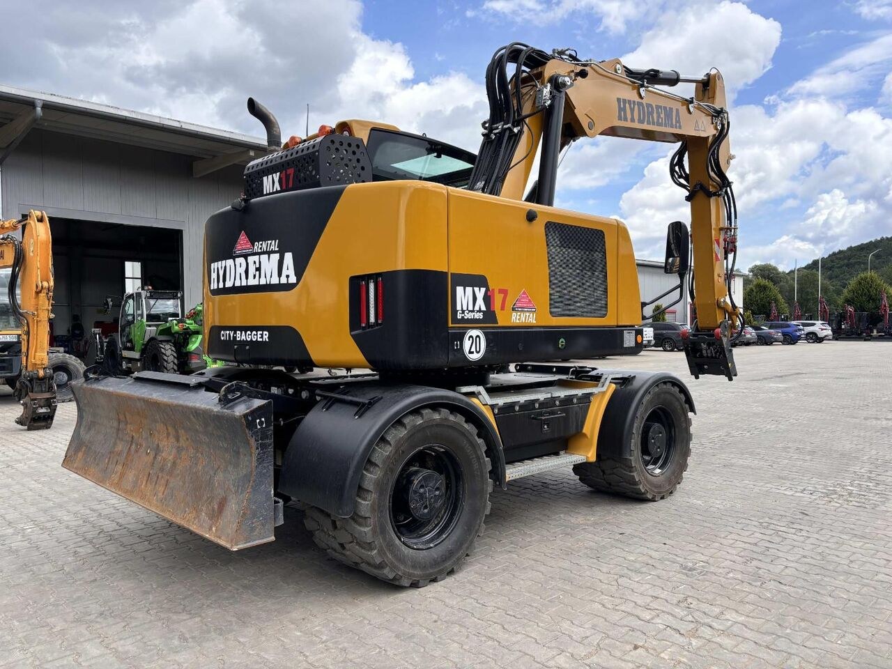 2023 Hydrema MX17G Wheel Excavator