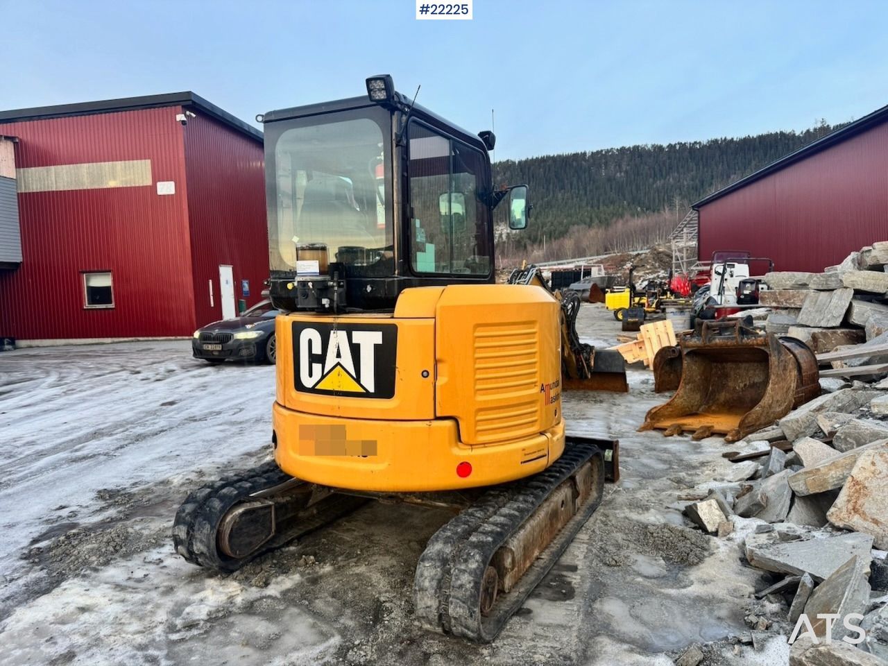 2018 Caterpillar 303.5ECR Mini Excavator