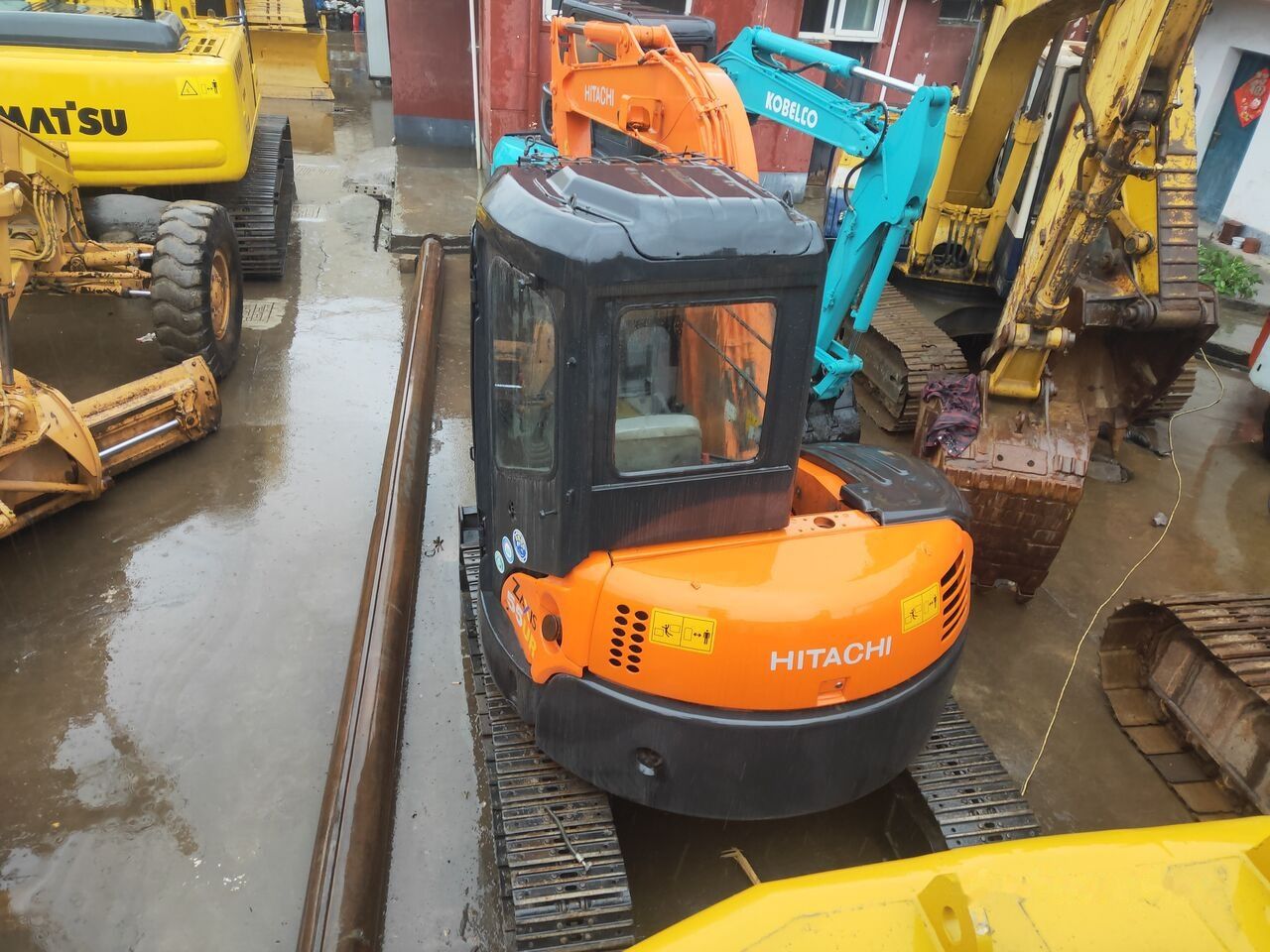 2019 Hitachi ZX55 Mini Excavator