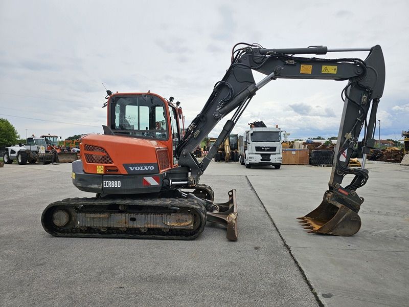 2017 Volvo ECR88D Mini Excavator