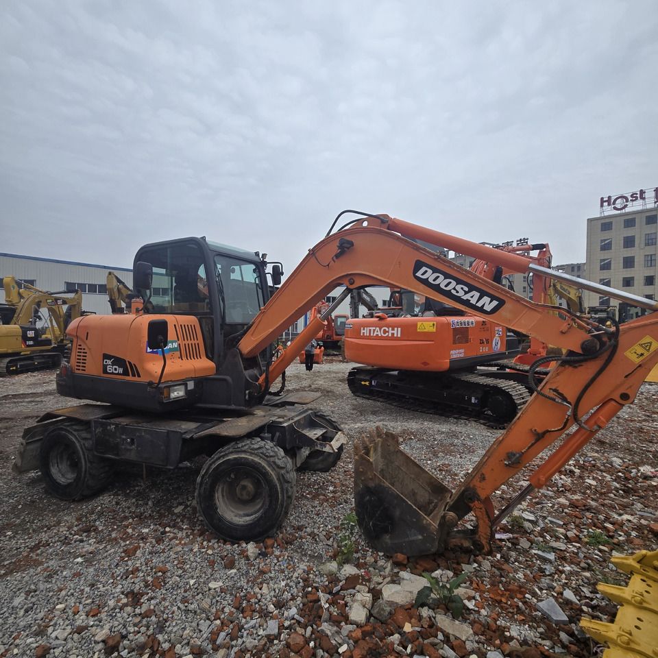 2018 Doosan DX60W Wheel Excavator