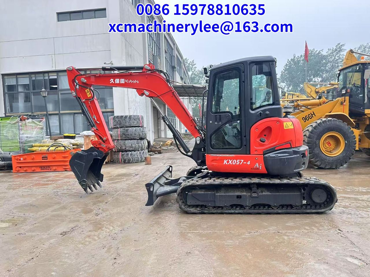 2023 Kubota KX057-4 Mini Excavator