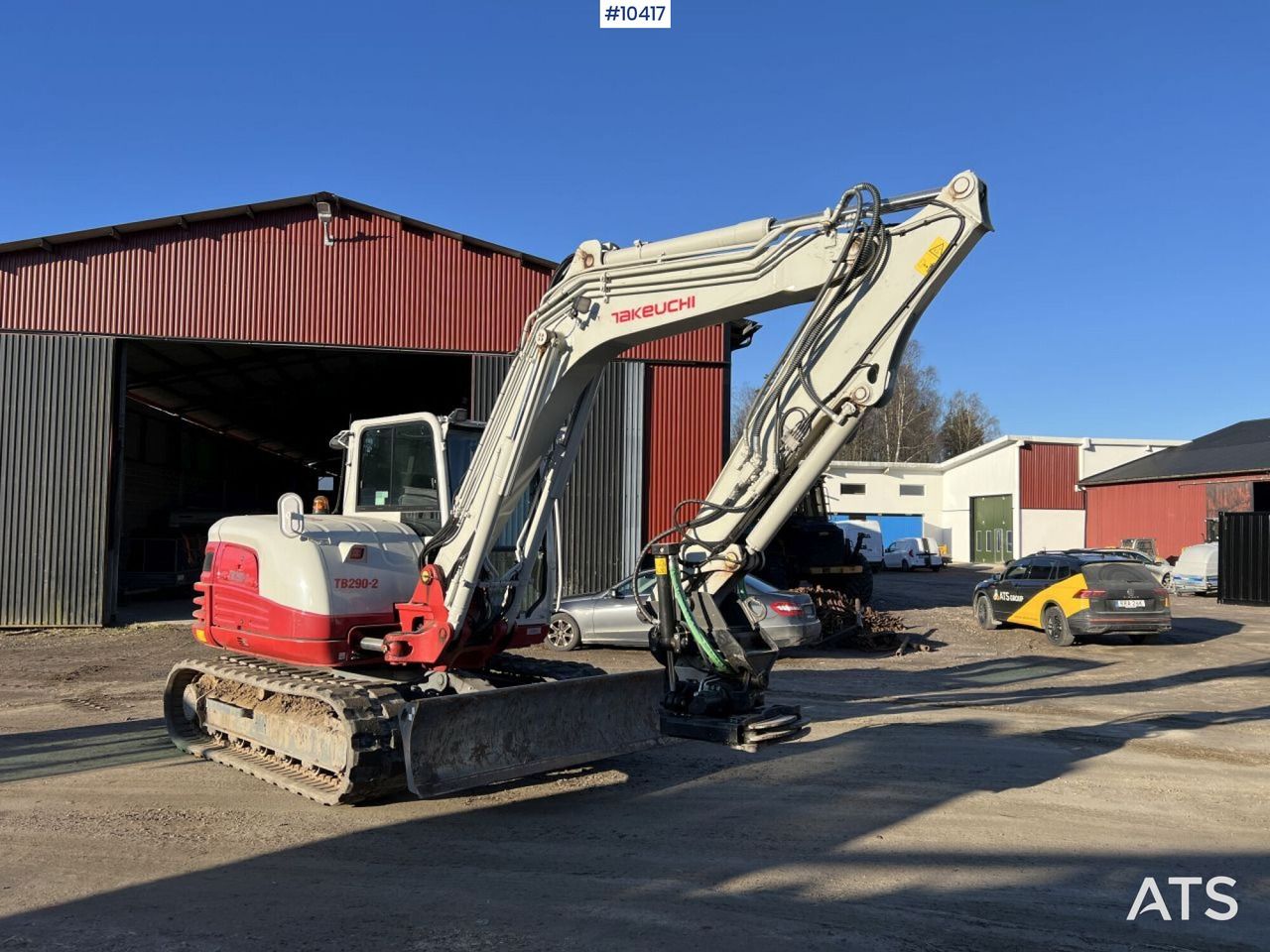 2022 Takeuchi TB290-2 Mini Excavator
