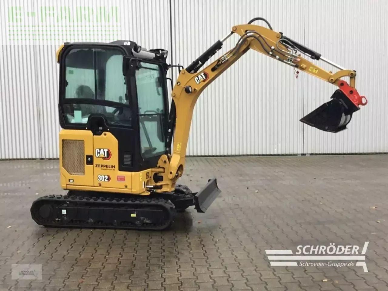 2022 Caterpillar 302CR Mini Excavator