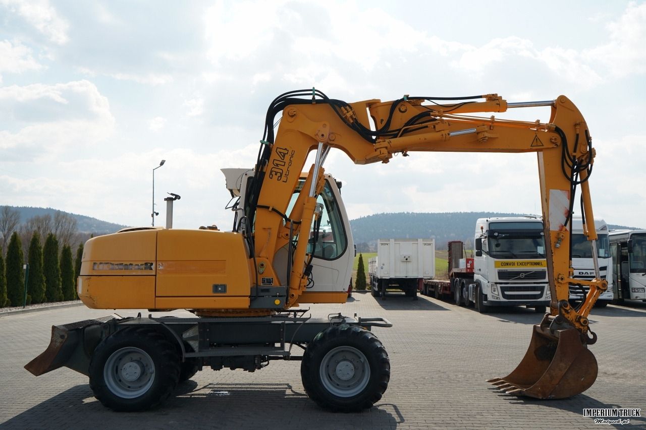 2001 Liebherr A314 LITRONIC Wheel Excavator