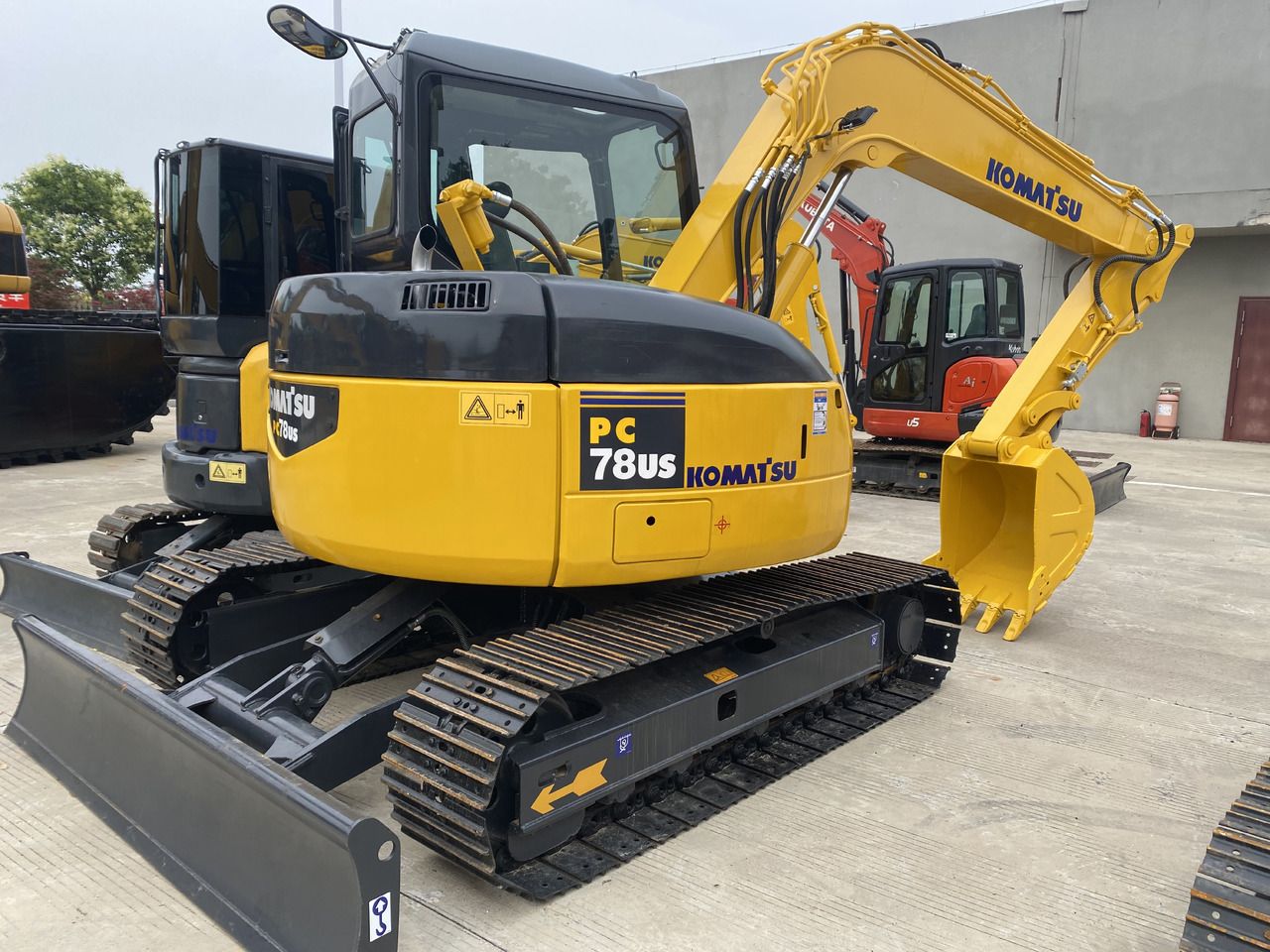 2022 Komatsu PC78US Mini Excavator