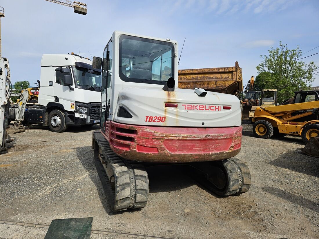 2017 Takeuchi TB290 Mini Excavator