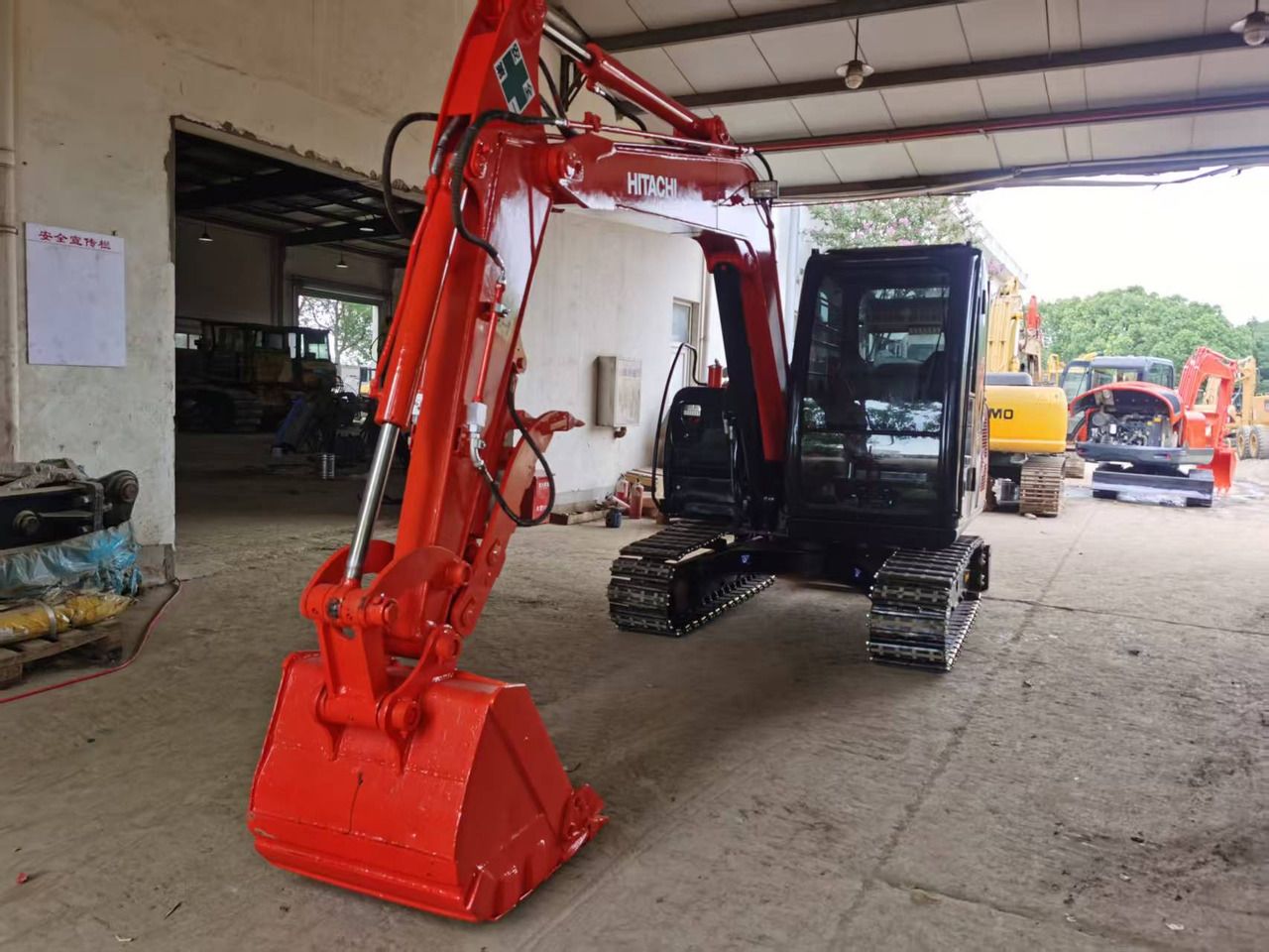 2014 Hitachi ZX60 Mini Excavator