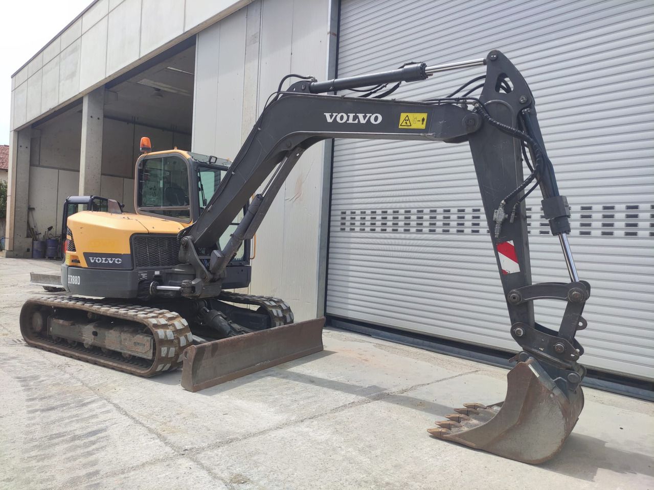 2018 Volvo ECR88D Crawler Excavator