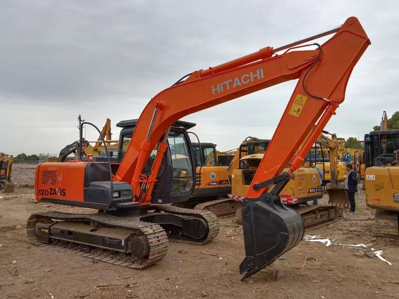 2020 Hitachi ZX120 Crawler Excavator