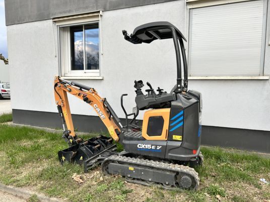 2023 CASE CX 15 EV Mini Excavator