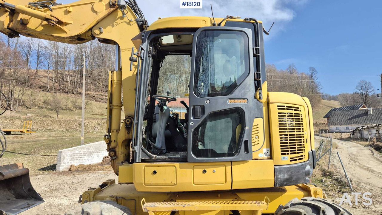 2013 Komatsu PW118 MR-8 Wheel Excavator