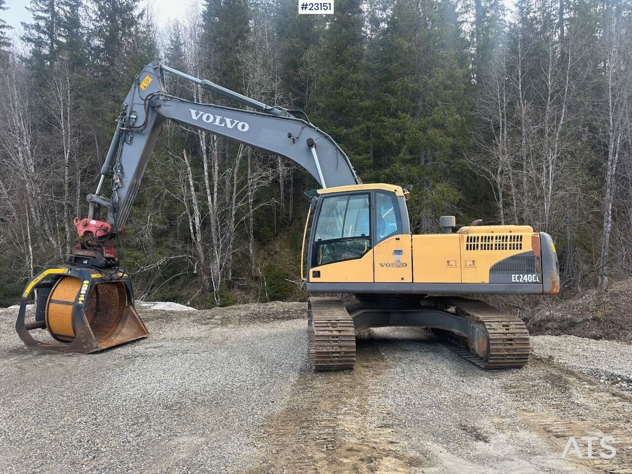 2008 Volvo EC240CL Crawler Excavator
