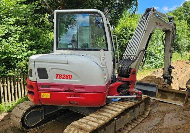 2018 Takeuchi TB260 Mini Excavator