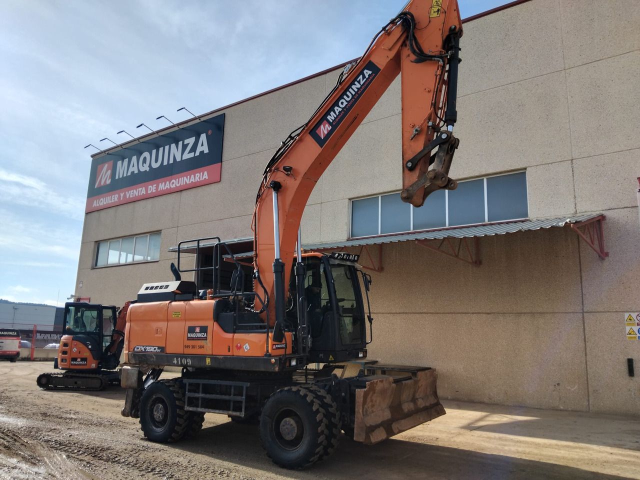 2021 Doosan DX190W-5 Wheel Excavator